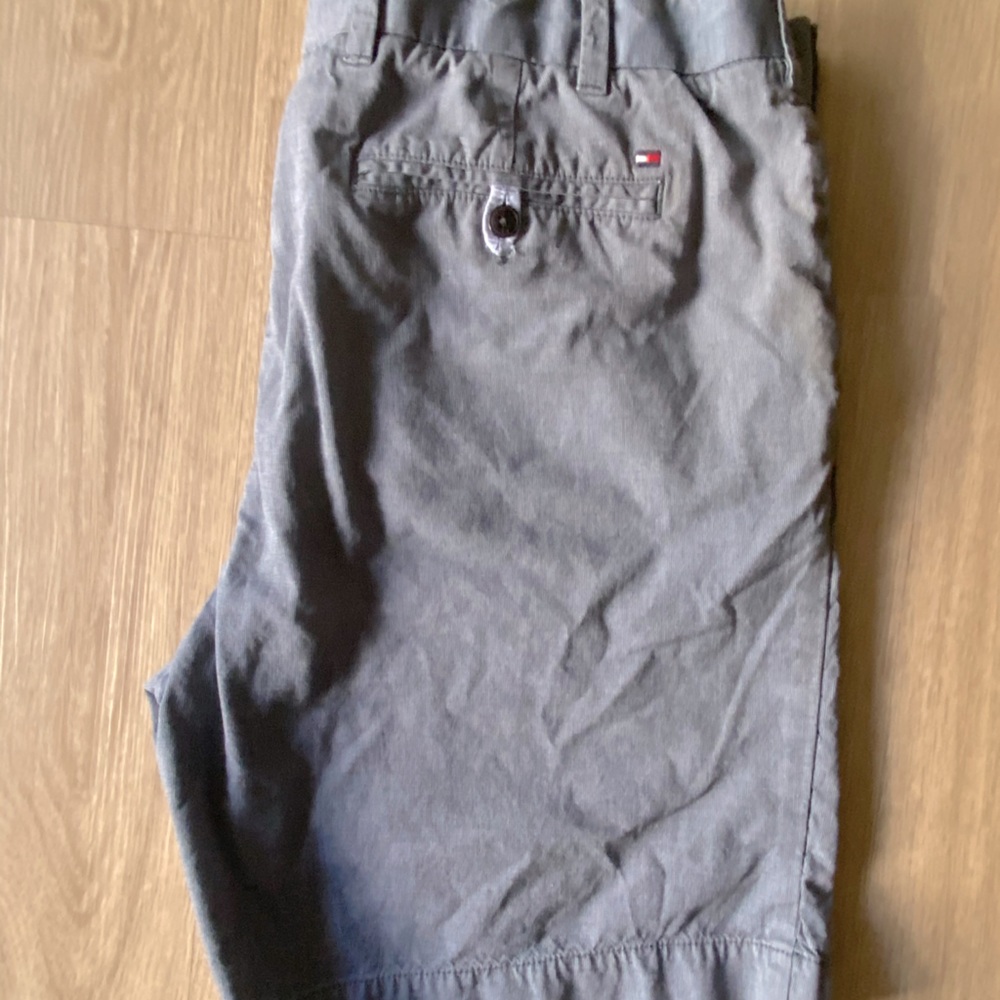 Grayish/Blue Tommy Hilfiger Size 40 Shorts